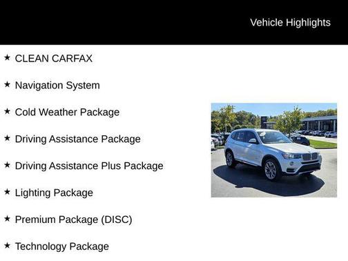 2017 BMW X3 xDrive28i