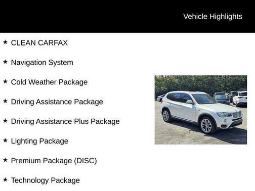 2017 BMW X3 xDrive28i
