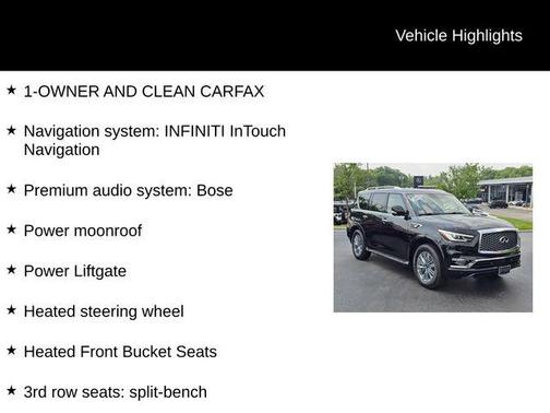 2023 INFINITI QX80 Luxe