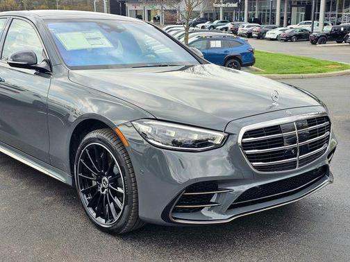 Gray 2026 Mercedes-Benz S-Class S 580 4MATIC