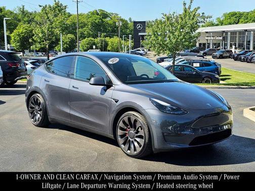 Midnight Silver Metallic 2023 Tesla Model Y Performance Dual Motor All-Wheel Drive