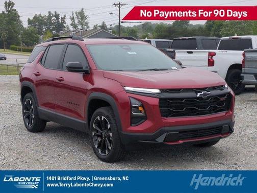 Radiant Red 2026 Chevrolet Equinox RS