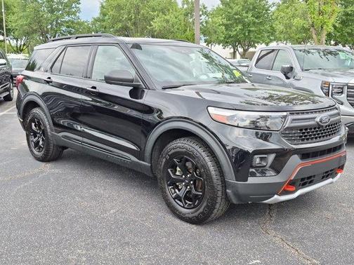 Agate Black 2022 Ford Explorer Timberline