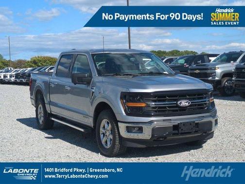 Iconic Silver 2024 Ford F-150 XLT