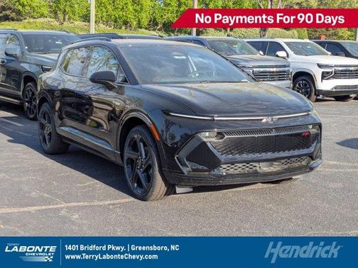 Black 2026 Chevrolet Equinox EV RS
