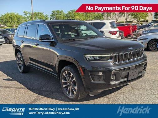 Diamond Black 2022 Jeep Grand Cherokee L Overland