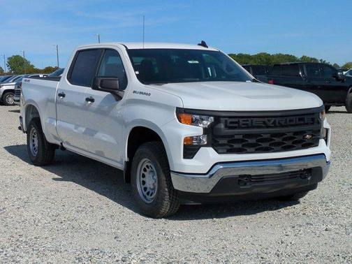 Summit White 2026 Chevrolet Silverado 1500 WT
