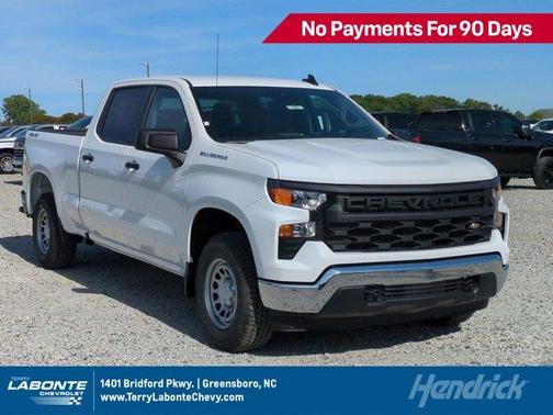 Summit White 2026 Chevrolet Silverado 1500 WT