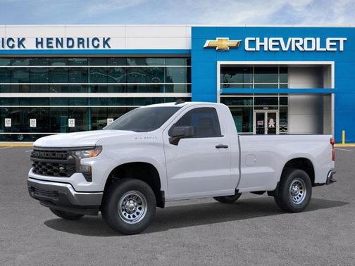 Summit White 2026 Chevrolet Silverado 1500 WT