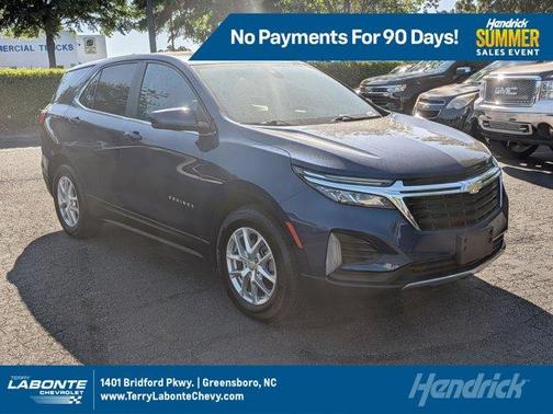 Blue Glow Metallic 2023 Chevrolet Equinox 1LT