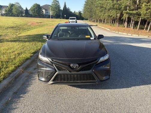 Midnight Black Metallic 2024 Toyota Camry SE