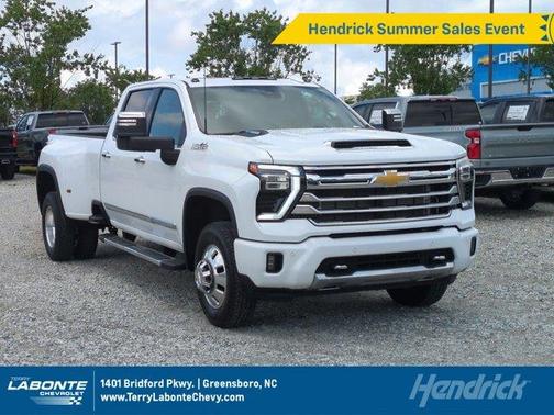 Summit White 2025 Chevrolet Silverado 3500 High Country