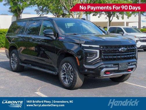 Black 2025 Chevrolet Suburban Z71