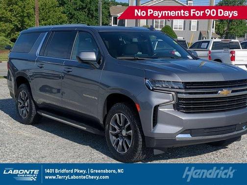 Satin Steel Metallic 2021 Chevrolet Suburban LT