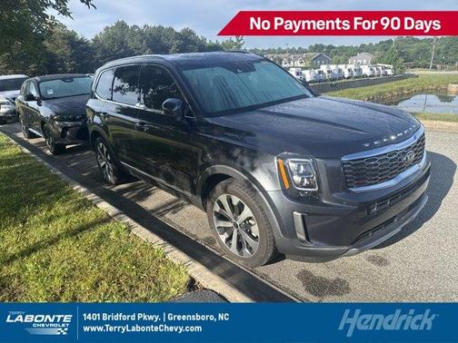 Gray 2021 Kia Telluride EX
