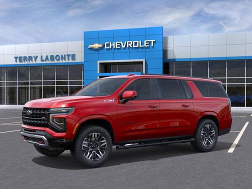 Radiant Red 2026 Chevrolet Suburban Z71