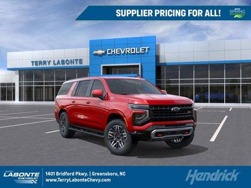 Radiant Red 2026 Chevrolet Suburban Z71