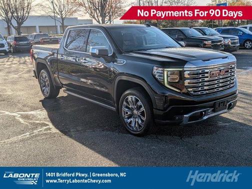 Onyx Black 2025 GMC Sierra 1500 Denali