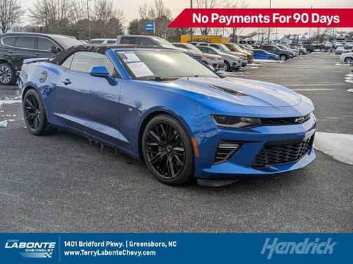 Hyper Blue Metallic 2018 Chevrolet Camaro 2SS