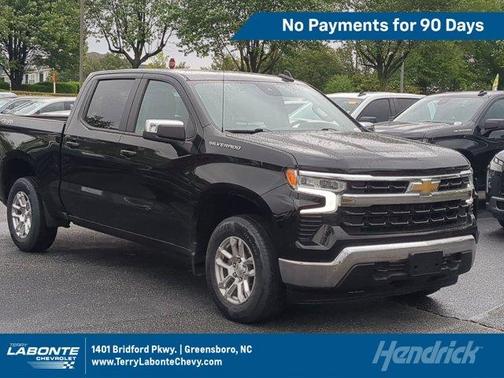 Black 2023 Chevrolet Silverado 1500 LT