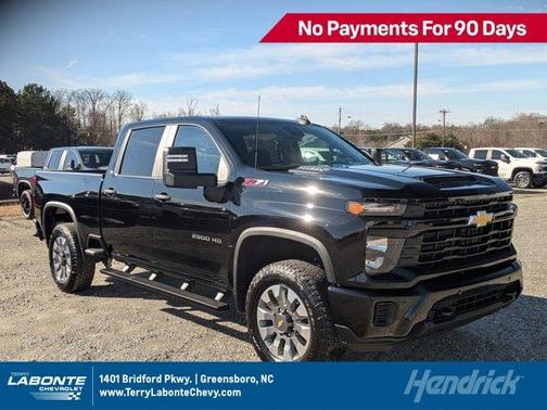 Black 2026 Chevrolet Silverado 2500 Custom