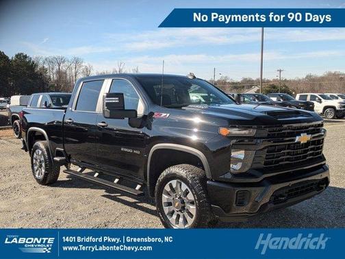 Black 2026 Chevrolet Silverado 2500 Custom