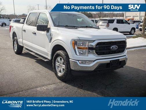 Oxford White 2022 Ford F-150 XLT