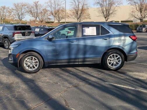 Lakeshore Blue Metallic 2024 Chevrolet Equinox LT