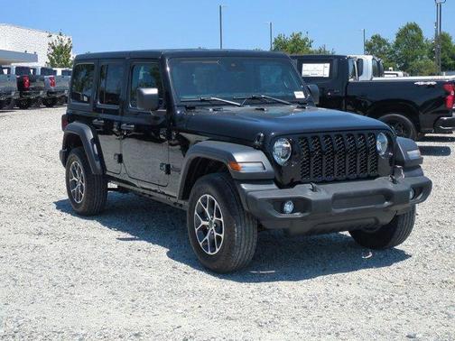 Black Clearcoat 2024 Jeep Wrangler Sport