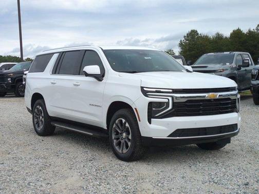 Summit White 2026 Chevrolet Suburban LS