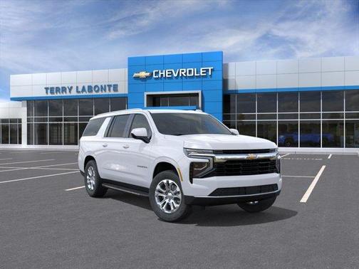 Summit White 2026 Chevrolet Suburban LS