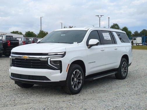 Summit White 2026 Chevrolet Suburban LS