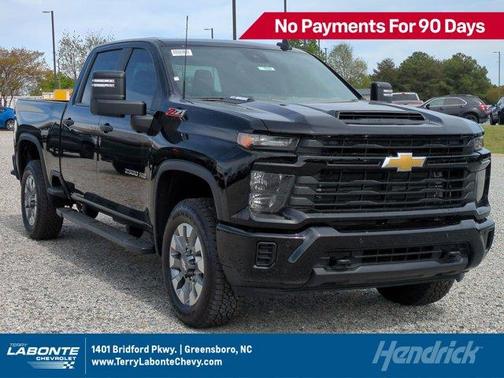 Black 2026 Chevrolet Silverado 2500 Custom