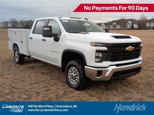 Summit White 2026 Chevrolet Silverado 2500 WT