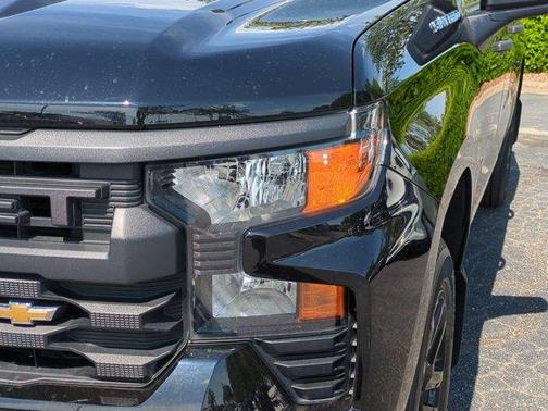 Black 2023 Chevrolet Silverado 1500 Custom