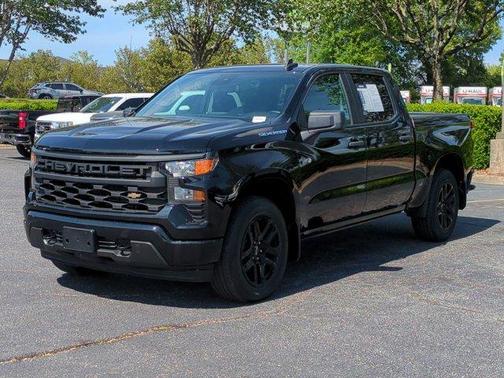 Black 2023 Chevrolet Silverado 1500 Custom