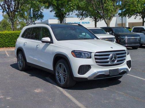 Polar White 2025 Mercedes-Benz GLS 450 4MATIC