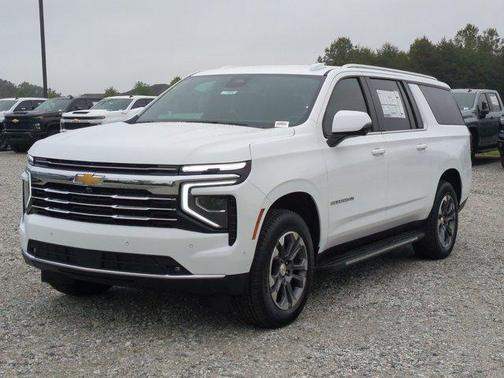 Summit White 2026 Chevrolet Suburban LT