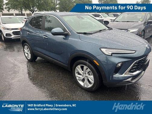 Ocean Blue Metallic 2024 Buick Encore GX Preferred