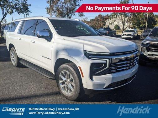 Polar White 2026 Chevrolet Suburban Premier