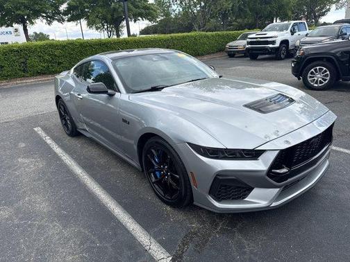 Iconic Silver 2024 Ford Mustang GT