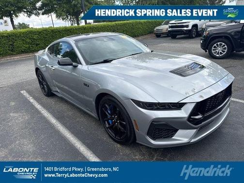 Iconic Silver 2024 Ford Mustang GT