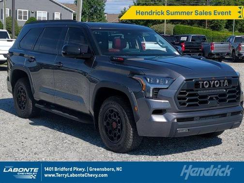 Magnetic Gray Metallic 2023 Toyota Sequoia TRD Pro