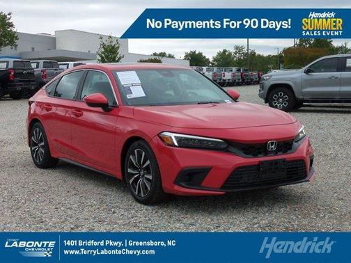 Rallye Red 2024 Honda Civic EX-L