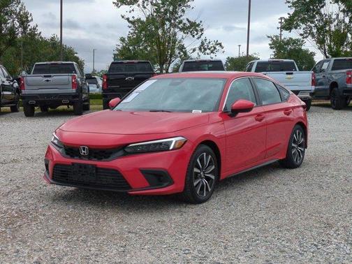 Rallye Red 2024 Honda Civic EX-L