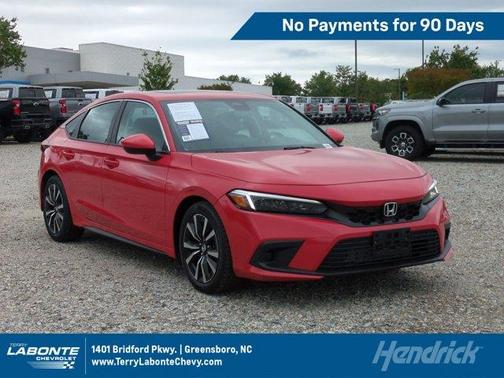 Rallye Red 2024 Honda Civic EX-L