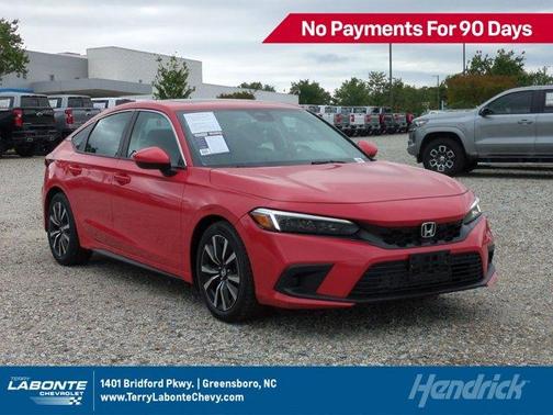 Rallye Red 2024 Honda Civic EX-L