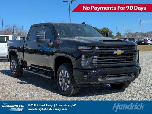 Black 2026 Chevrolet Silverado 2500 Custom