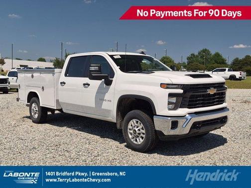 Summit White 2026 Chevrolet Silverado 2500 WT