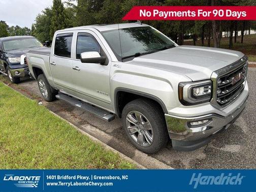 Quicksilver Metallic 2017 GMC Sierra 1500 SLT